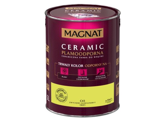 Farba ceramiczna zwycięski aleksandryt C43 5 l Magnat 