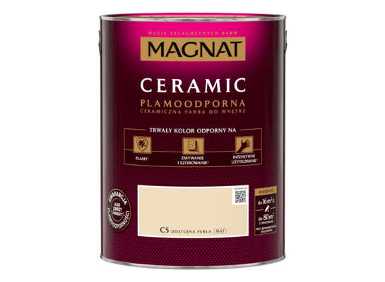 Farba ceramiczna dostojna perłaC5 5 l Magnat