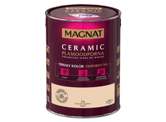 Farba ceramiczna lniany nefryt C6 5 l Magnat