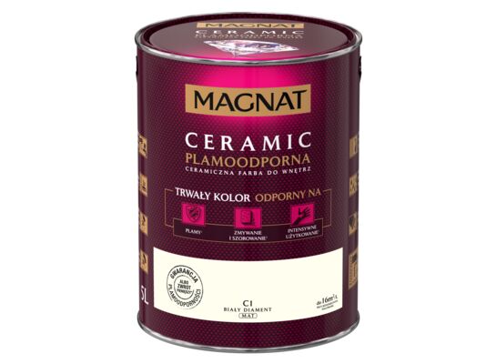 Farba ceramiczna biały diament C1 5 l Magnat