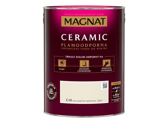 Farba ceramiczna szlachetny kryształ C10 5 l Magnat 