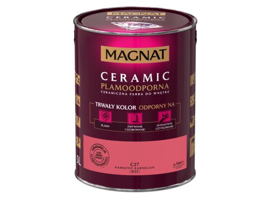 Farba ceramiczna namiętny karneol C27 5 l Magnat 