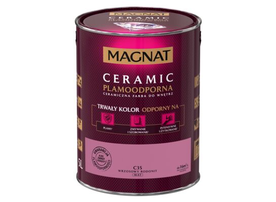 Farba ceramiczna wrzosowy rodonit C35 5 l Magnat