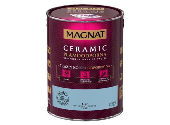 Farba ceramiczna naturalny turkus C39 5 l Magnat