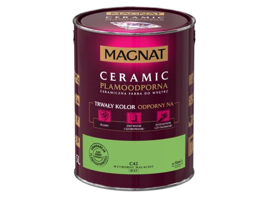 Farba ceramiczna wytworny malachit C42 5 l Magnat