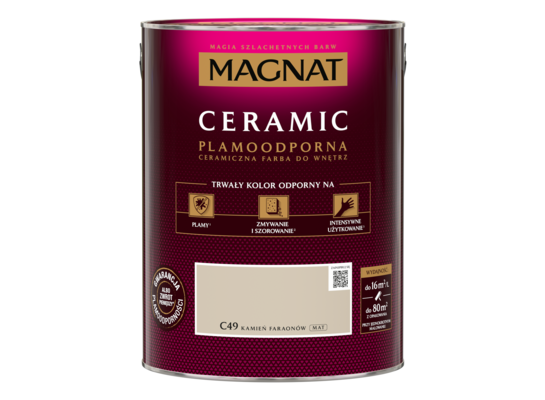Farba ceramiczna kamień faraona C49 5 l Magnat 