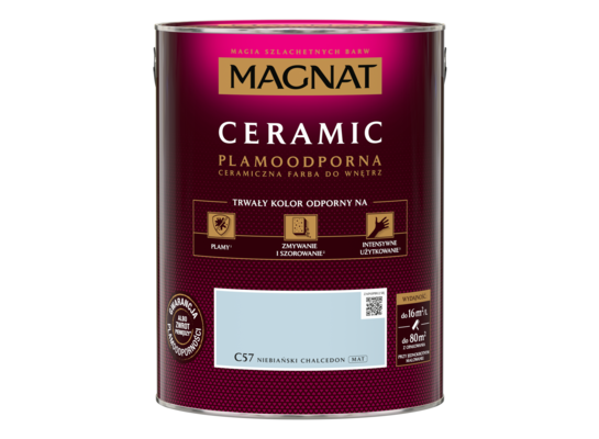 Farba ceramiczna niebiański chalcedon C57 5 l Magnat