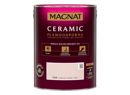 Farba ceramiczna czarujący kwarc C64 5 l Magnat