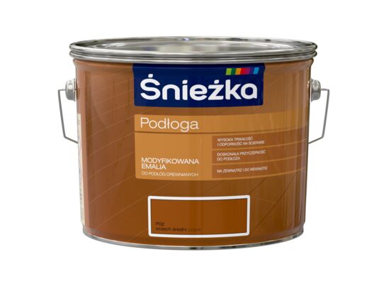 Farba emaliowa ftalowa Podłoga orzech średni 1 l Śnieżka 