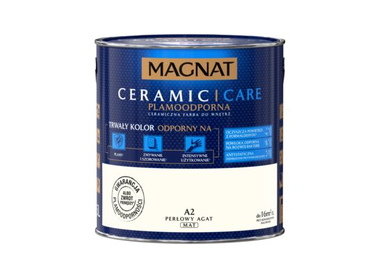 Farba ceramiczna MAGNAT Ceramic Care perłowy agat A2 2,5 l