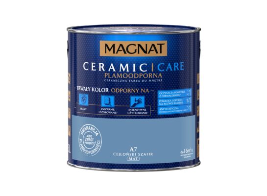 Farba ceramiczna MAGNAT Ceramic Care cejloński szafir A7 2,5 l