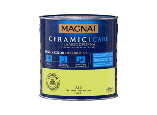 Farba ceramiczna MAGNAT Ceramic Care zielony turmalin A10 2,5 l