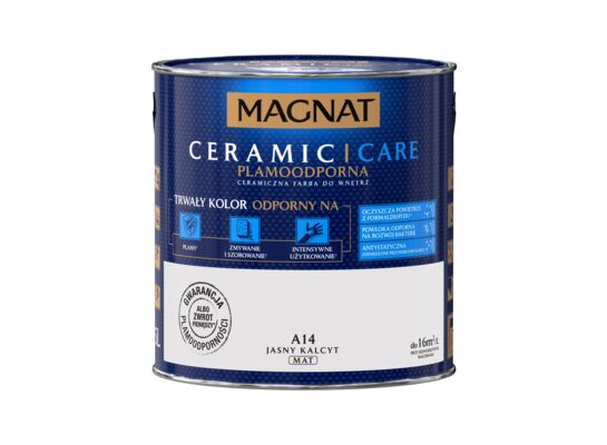 Farba ceramiczna MAGNAT Ceramic Care jasny kalcyt A14 2,5 l