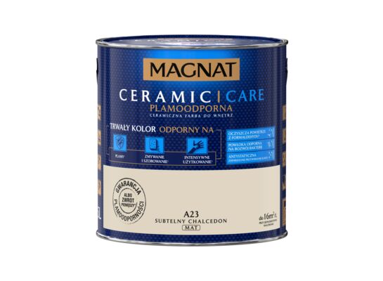 Farba ceramiczna MAGNAT Ceramic Care subtelny chalcedonA23 2,5 l