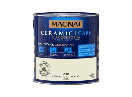 Farba ceramiczna MAGNAT Ceramic Care romantyczny diament A40 2,5 l