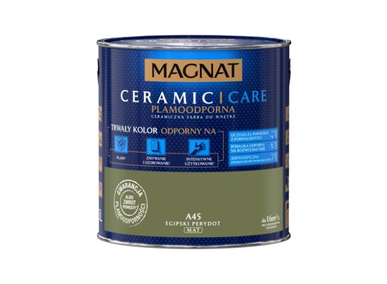 Farba ceramiczna MAGNAT Ceramic Care egipski perydot A45 2,5 l