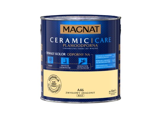 Farba ceramiczna MAGNAT Ceramic Care zmysłowy aragonit A46 2,5 l