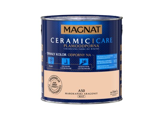 Farba ceramiczna MAGNAT Ceramic Care marokański aragonit A50 2,5 l