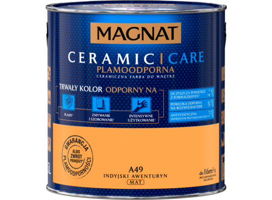 Farba ceramiczna MAGNAT Ceramic Care indyjski awenturyn A49 2,5 l