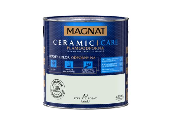 Farba ceramiczna MAGNAT Ceramic Care szklisty topaz A3 2,5 l