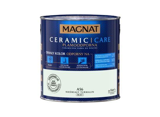 Farba ceramiczna MAGNAT Ceramic Care nieśmiały turmalin A56 2,5 l