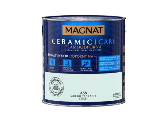 Farba ceramiczna MAGNAT Ceramic Care morski tanzanit A58 2,5 l