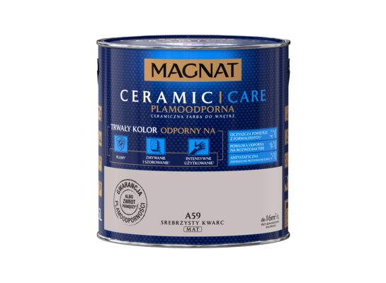 Farba ceramiczna MAGNAT Ceramic Care srebrzysty kwarc A59 2,5 l