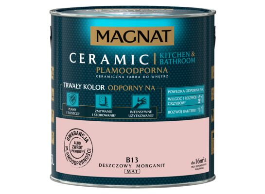 Farba ceramiczna MAGNAT Kitchen&Bathroom deszczowy morganit B13 2,5 l