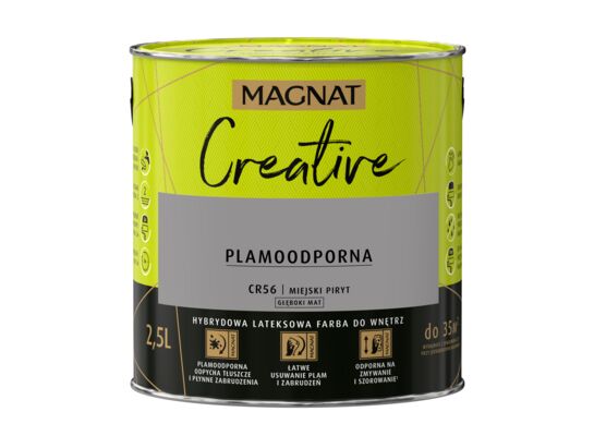 Farba lateksowa MAGNAT Creative miejski piryt 2,5 l