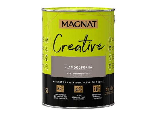 Farba lateksowa MAGNAT Creative ekspresyjny onyks 5 l