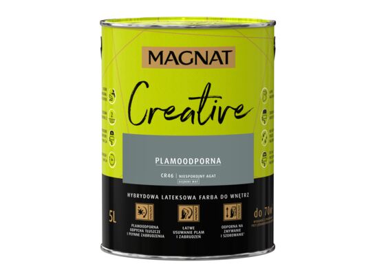 Farba lateksowa MAGNAT Creative niespokojny agat 5 l