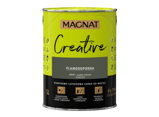 Farba lateksowa MAGNAT Creative sławny perydot 5 l