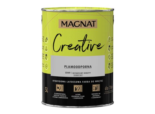 Farba lateksowa MAGNAT Creative błyskotliwy hematyt 5 l