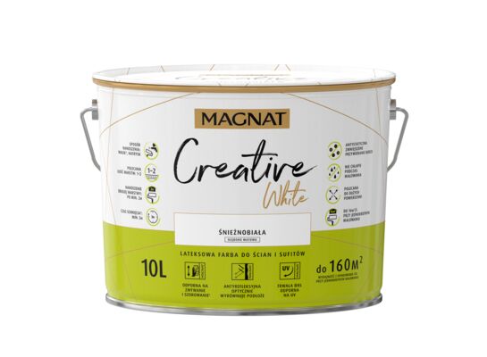 Farba lateksowa Magnat Creative White 10 l Magnat 