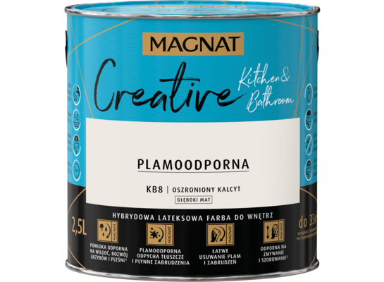 Farba lateksowa MAGNAT CREATIVE KITCHEN&BATHROOM oszroniony kalcyt 2,5 l