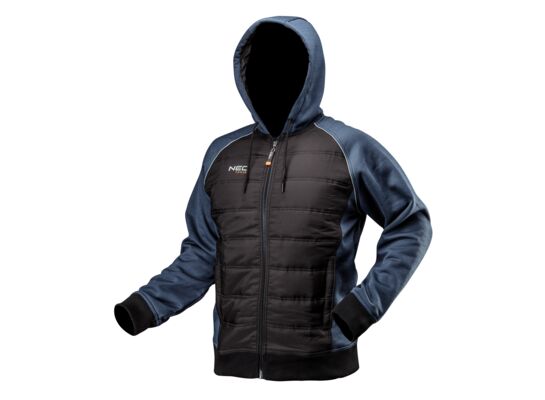 Bluza dziana, ocieplana z kapturem, rozmiar XXL NEO