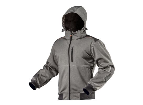 Kurtka robocza softshell z kapturem odpinanym, rozmiar L NEO