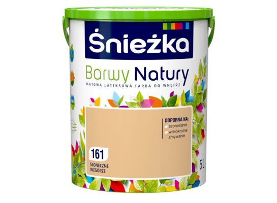 Farba lateksowa Barwy Natury słoneczne wzgórze 161 5 l Śnieżka
