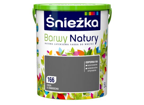 Farba lateksowa Barwy Natury cisza o zmierzchu 166 5 l Śnieżka 