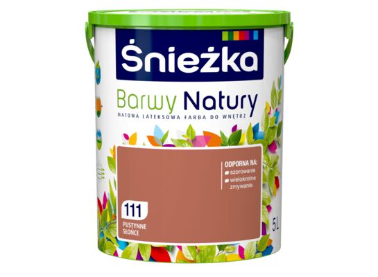 Farba lateksowa Barwy Natury pustynne słońce 111 5 l Śnieżka 