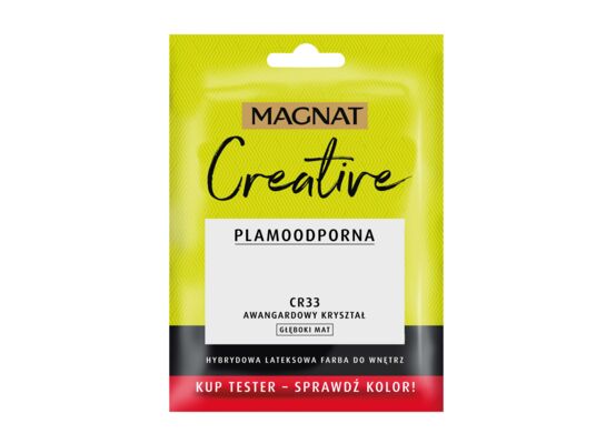 Farba lateksowa MAGNAT Creative TESTER awangardowy kryształ 30 ml