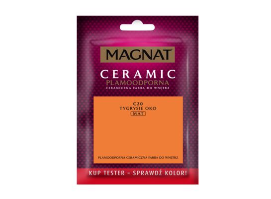 Farba ceramiczna MAGNAT Ceramic TESTER tygrysie oko C20 30 ml