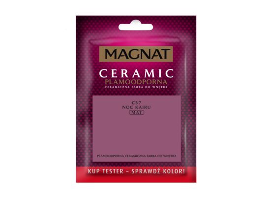 Farba ceramiczna MAGNAT Ceramic TESTER noc Kairu C37 30 ml