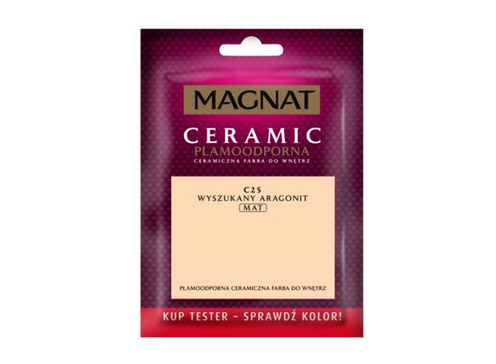 Farba ceramiczna MAGNAT Ceramic TESTER wyszukany aragonitC25 30 ml