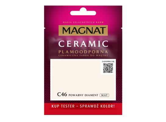Farba ceramiczna MAGNAT Ceramic TESTER powabny diament C46 30 ml