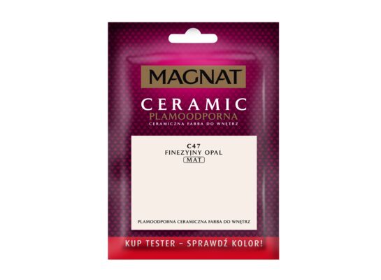 Farba ceramiczna MAGNAT Ceramic TESTER finezyjny opal C47 30 ml
