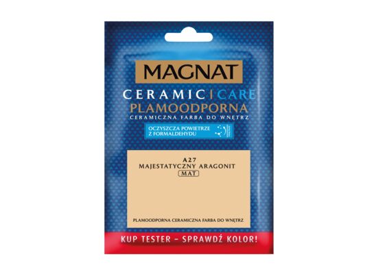 Farba ceramiczna Care Plamoodporna TESTER a27 majestatyczny aragonit 30 ml MAGNAT