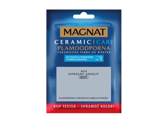 Farba ceramiczna Care Plamoodporna TESTER a33 astralny angelit 30 ml MAGNAT