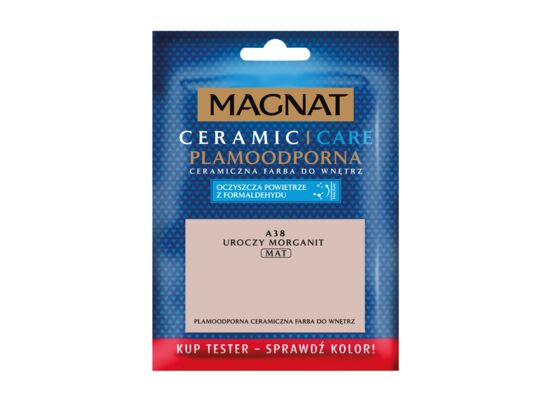 Farba ceramiczna Care Plamoodporna TESTER a38 uroczy morganit 30 ml MAGNAT