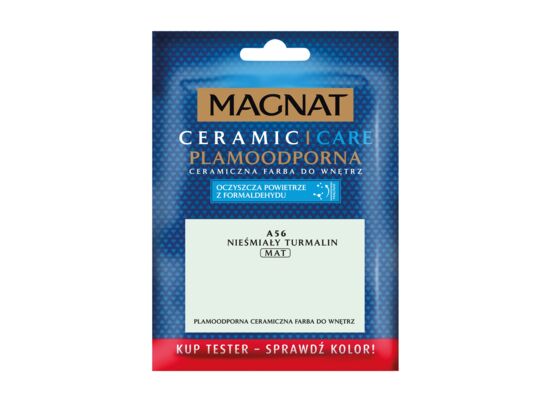 Farba ceramiczna Care Plamoodporna TESTER a56 nieśmiały turmalin 30 ml MAGNAT